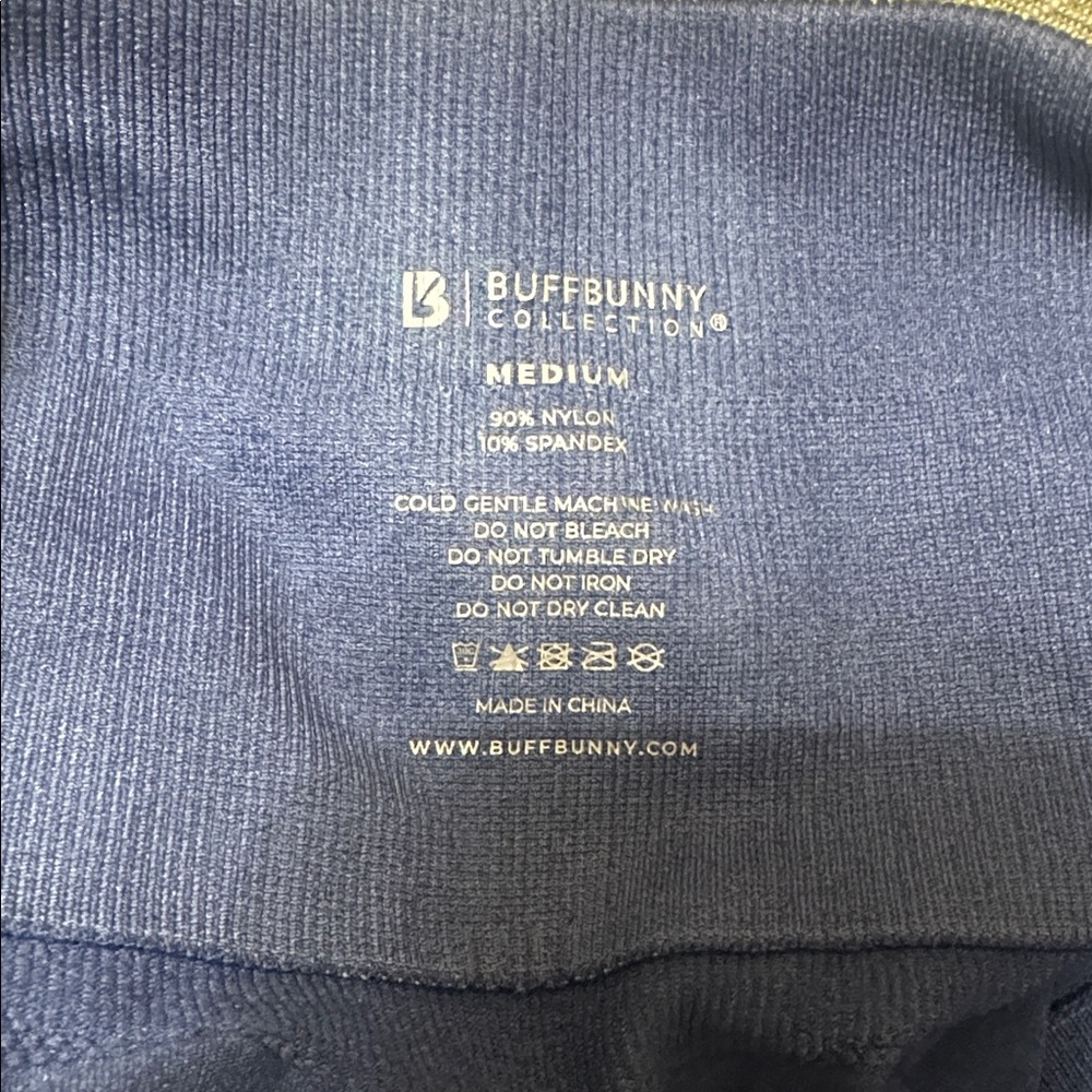 EUC Buffbunny Blue Ombré Athletic Leggings Medium - Picture 4 of 4